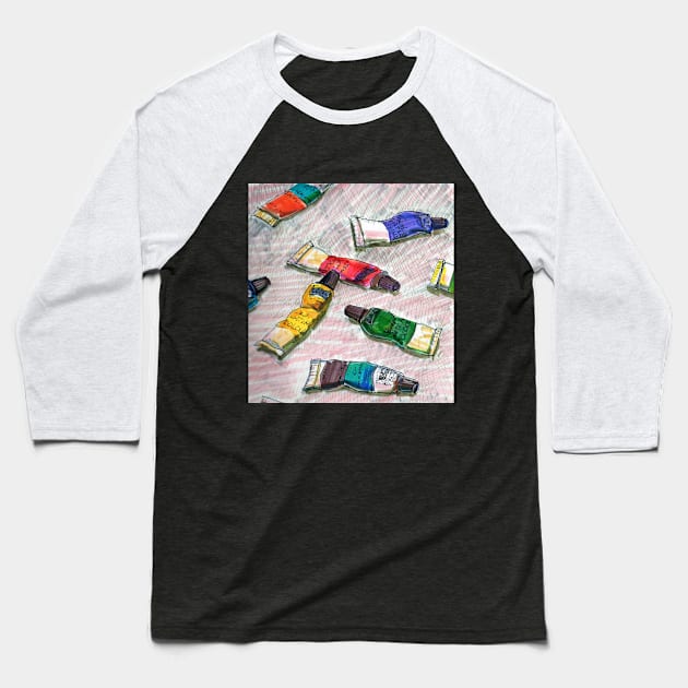 Marker illustrations Baseball T-Shirt by BohdenkaART